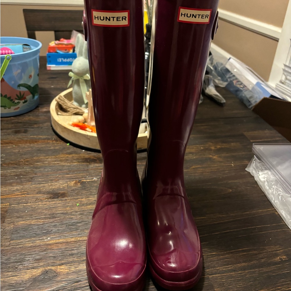 Womens Tall Hunter Rain Boots